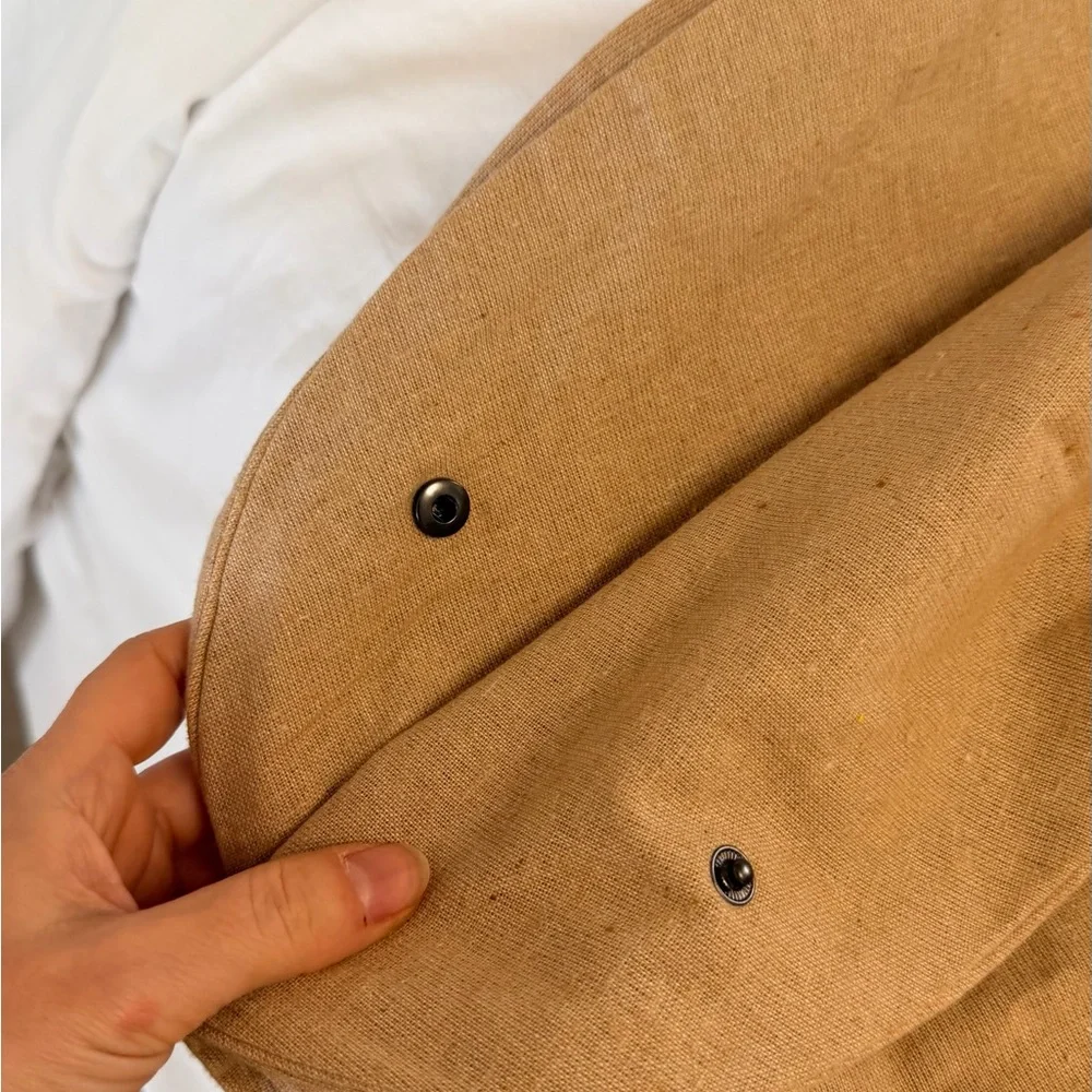 Vintage Gucci Beige Canvas Garment Bag – Large 43” – Authentic